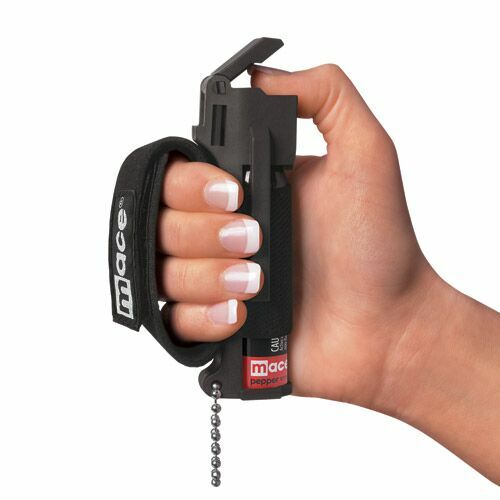 Mace Pepper Spray Jogger Model Runner Walker Self Defense Personal Safety