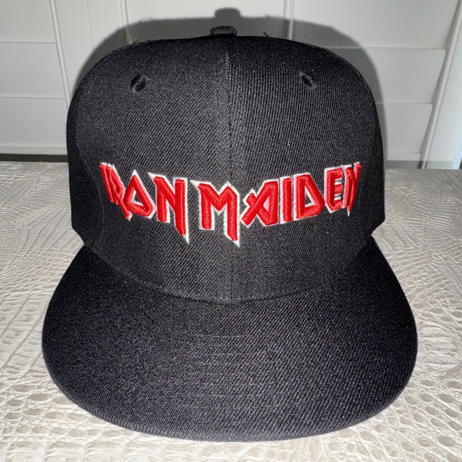Iron Maiden Official Legacy Of The Beast Tour Embroidered Hat New Rare
