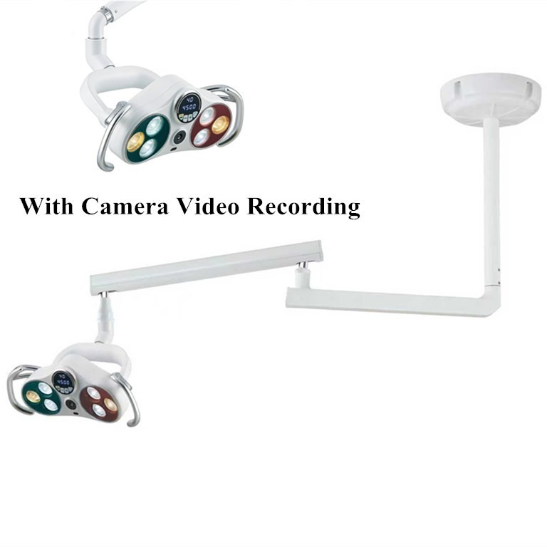 Dental LED Operation Light Oral Sensor Lamp with HD Camera Ceiling-Mounted P183