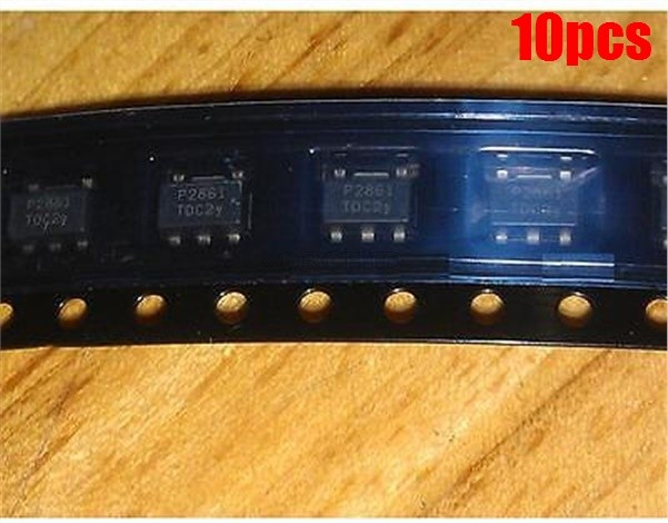 10Pcs PAM2861CBR PAM2861 P2861 SOT89-5 Led Power Drivers tc