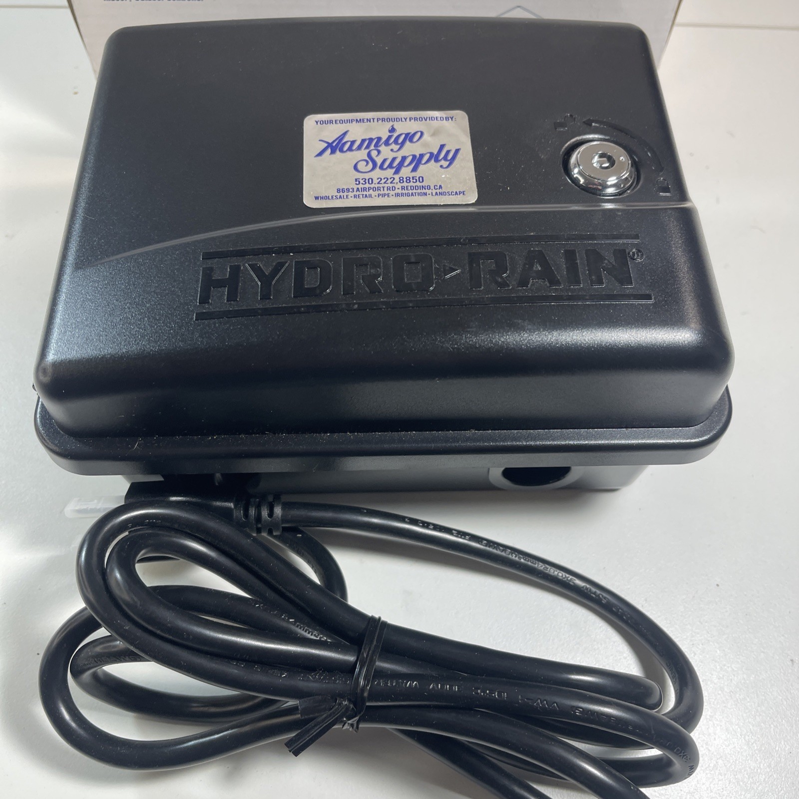 Hydro-Rain Indoor/Outdoor Irrigation Controller & Timer /4 Stations/HRC 100 C