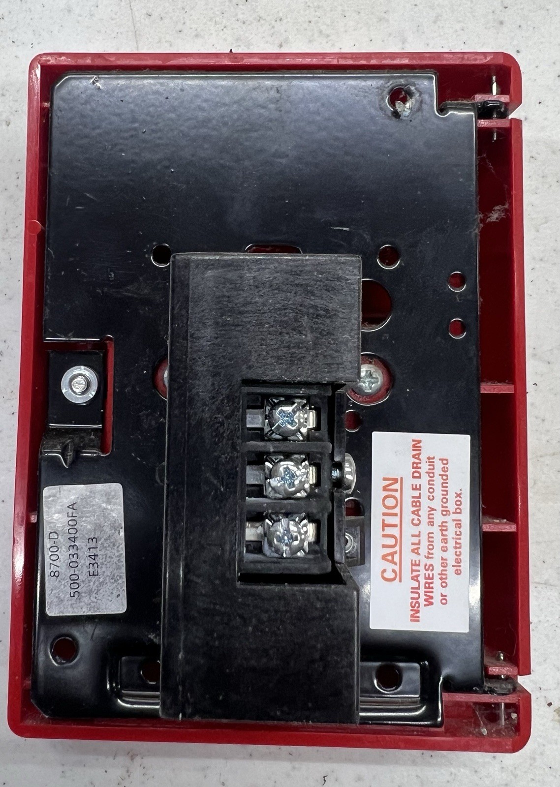 FARADAY 8700-D PULL STATION