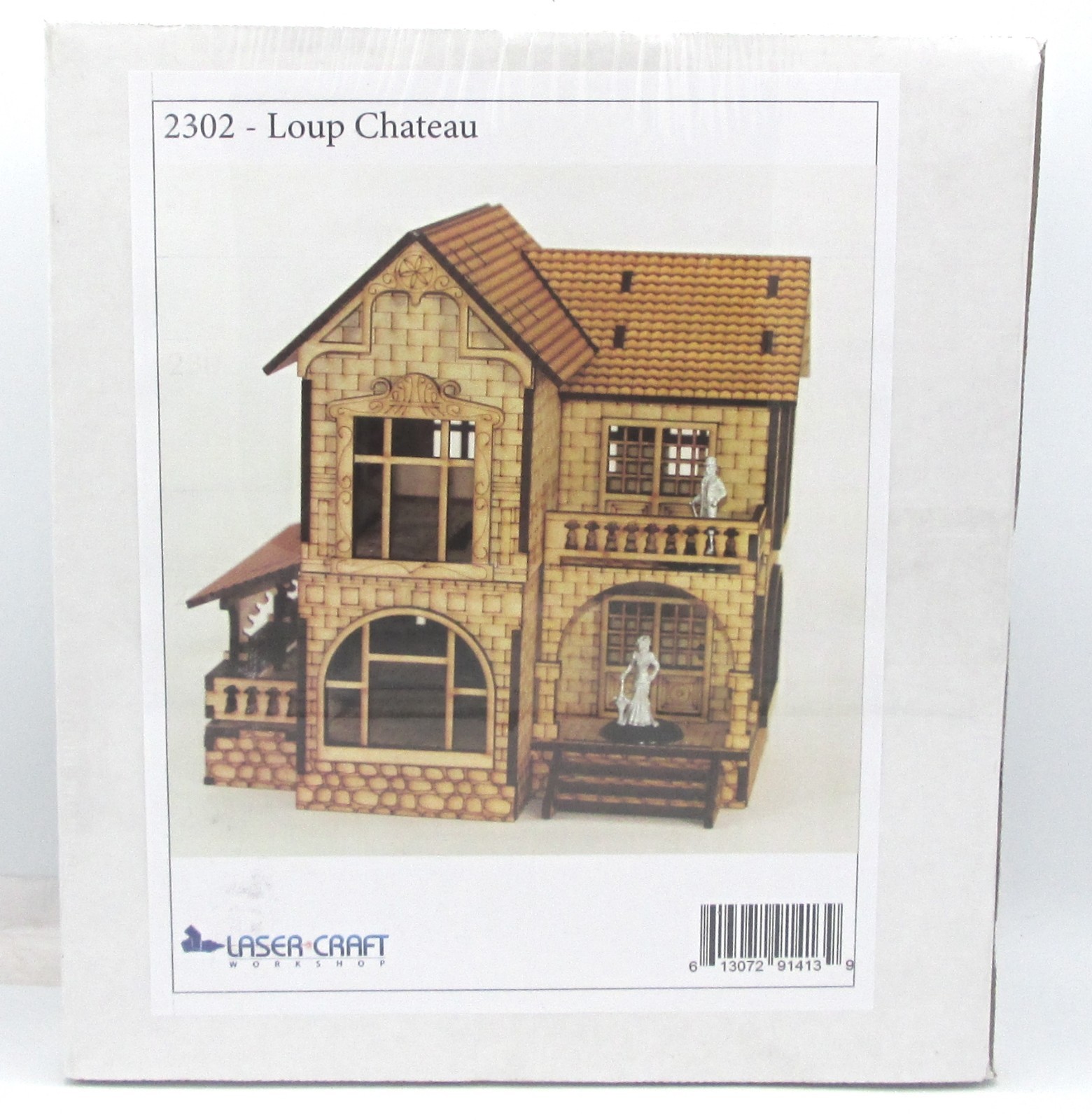 Laser Craft Workshop 2302 Loup Chateau (Victoriana) Terrain Country House NIB