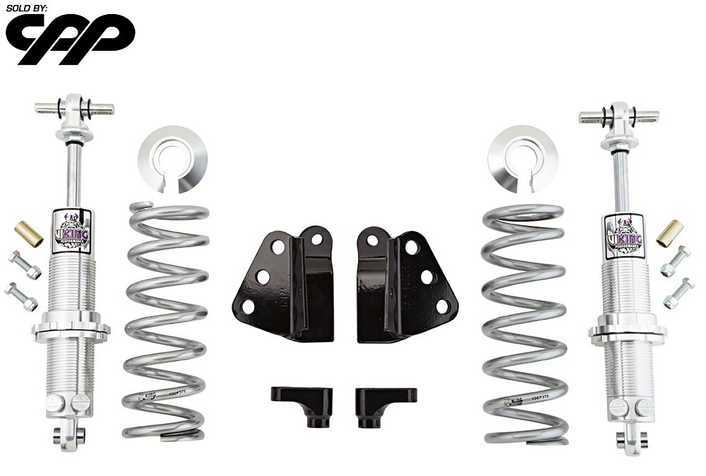 1971-76 Chevy Impala Caprice Viking Rear Coilover Conversion Kit Double Adj