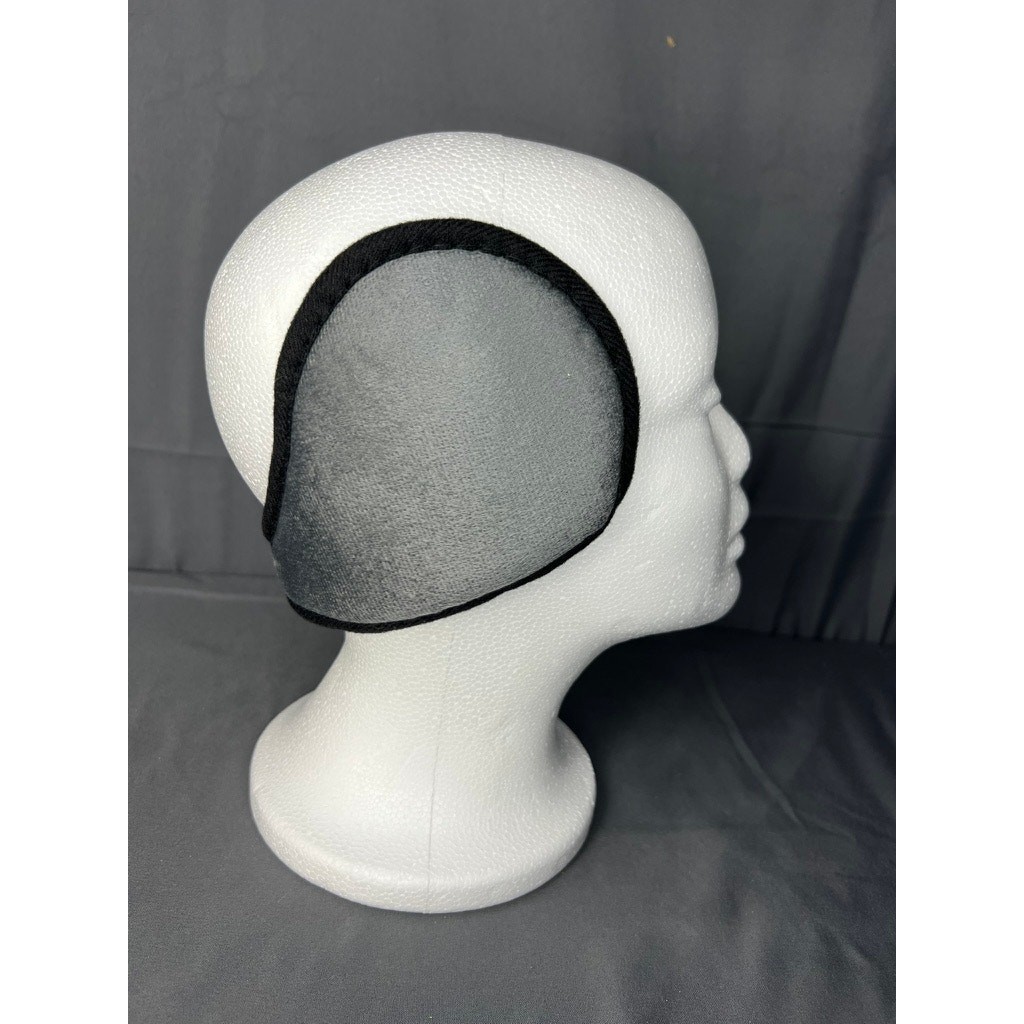 Gray Fleece Ear Muff Cuff NNT