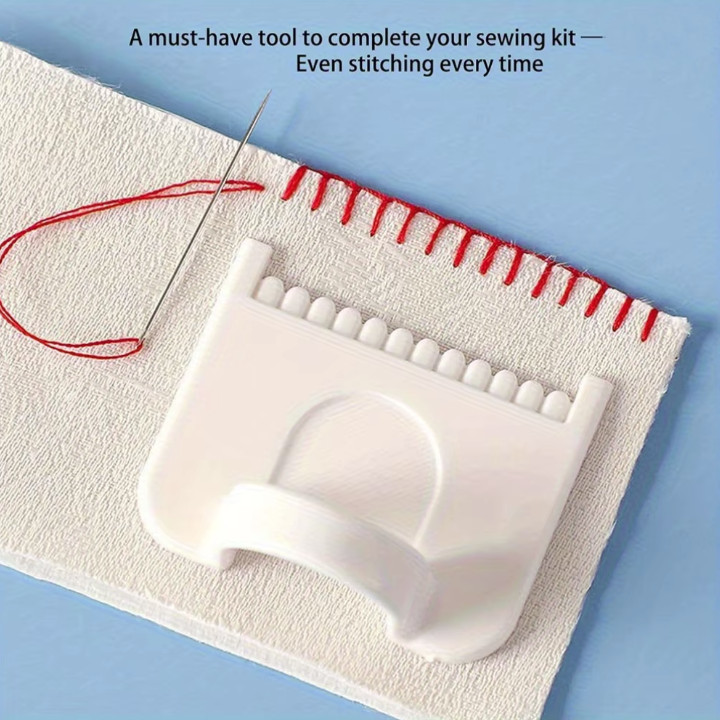 2pcs Sewing Guide Template 3mm Stitch Spacing Precision Sewing Tool - NEW