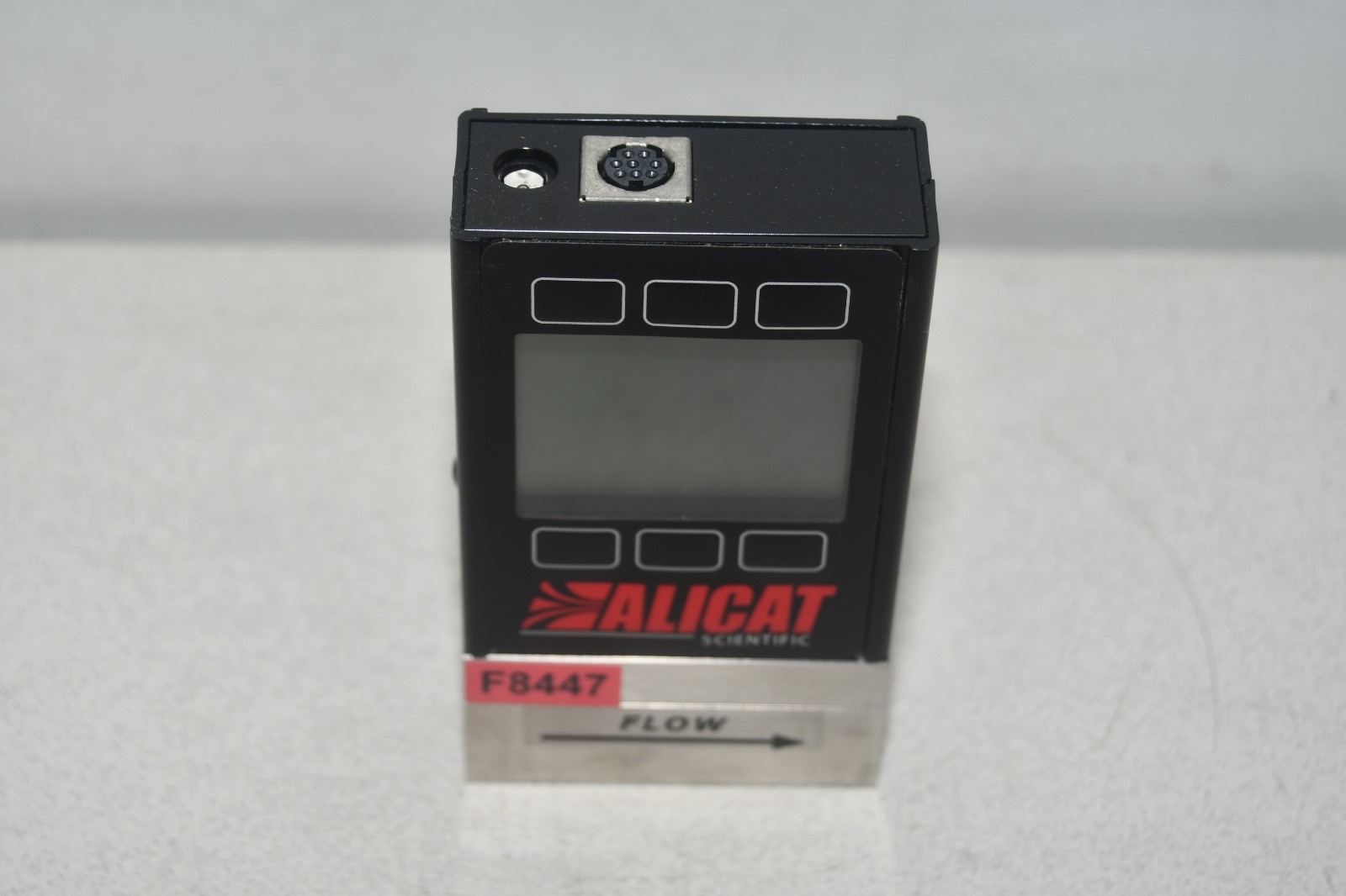 ^ Alicat M-20SLPM-D-IB/5M Gas: Air Flow Controller #X8350