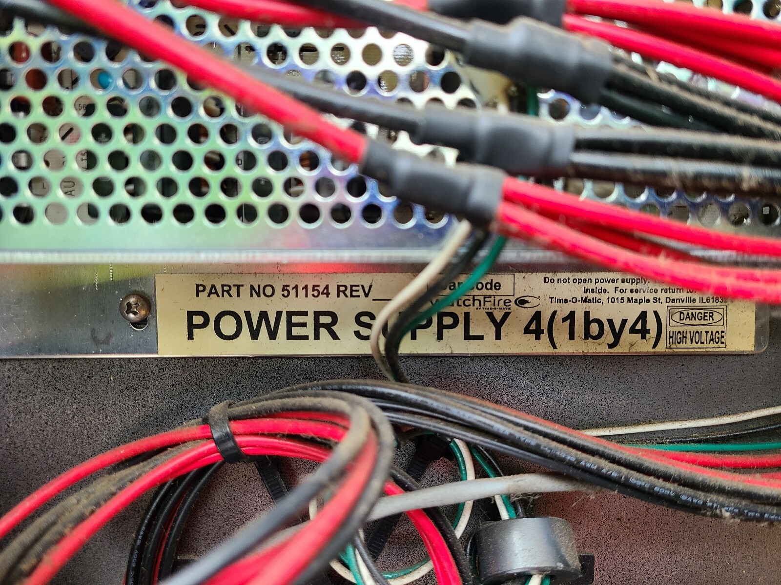 Watchfire Power Supply Part # 51154 Lambda SWS150-5/CO2