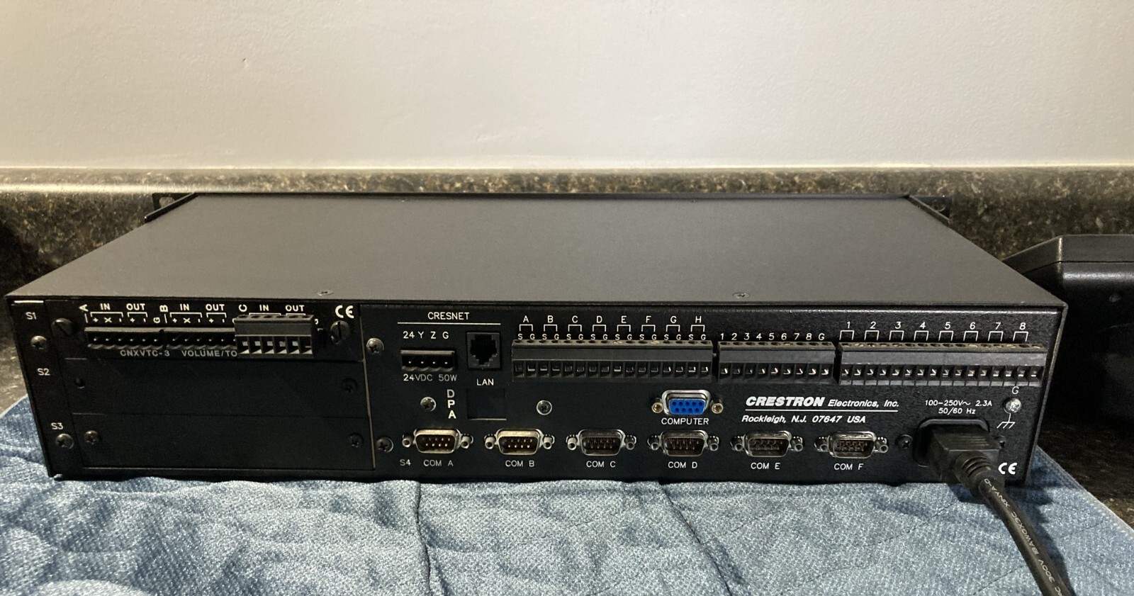 Crestron CNMSX-PRO Control Processor with TPS-1700 touch panel