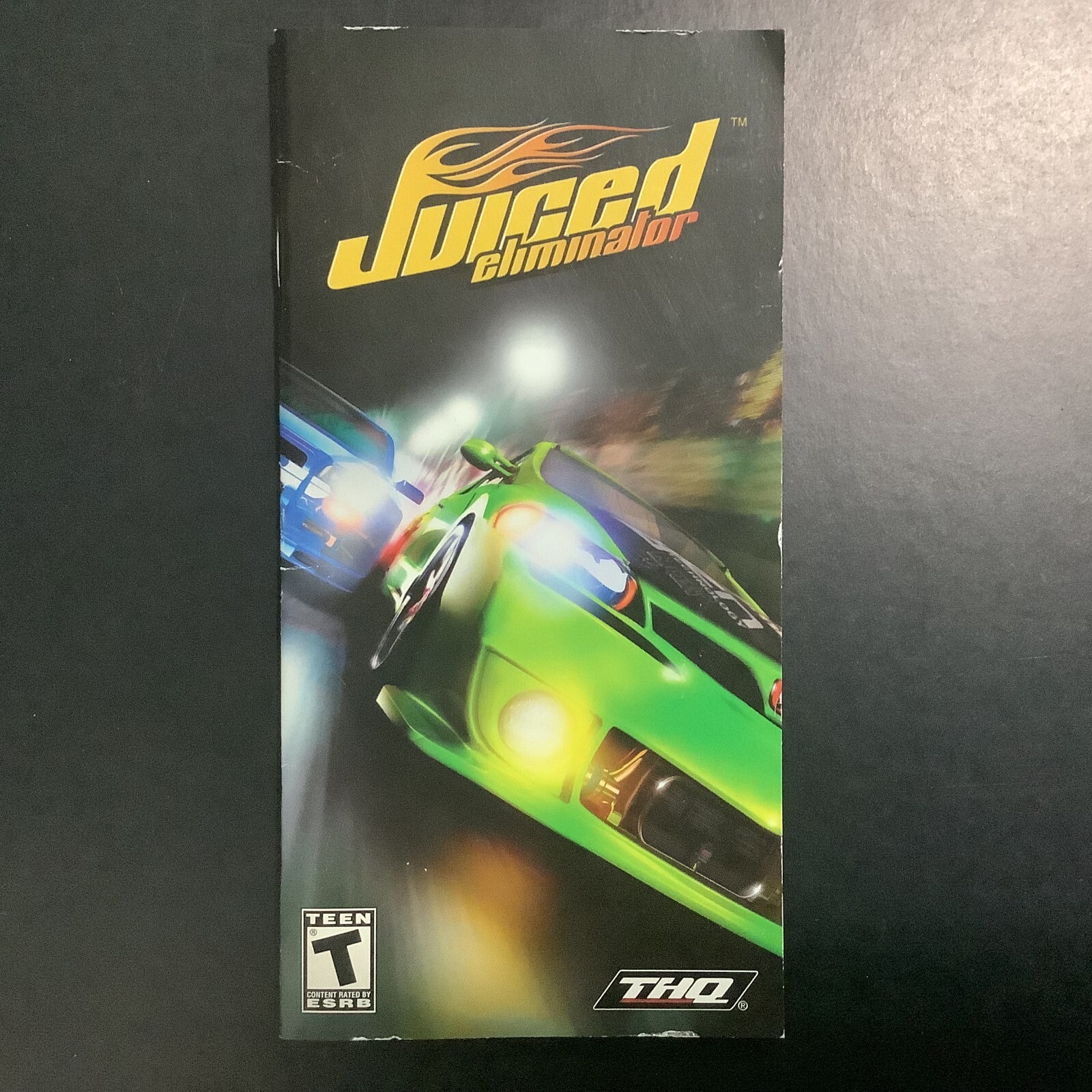 Juiced Eliminator PSP PlayStation Portable Instruction Manual Only