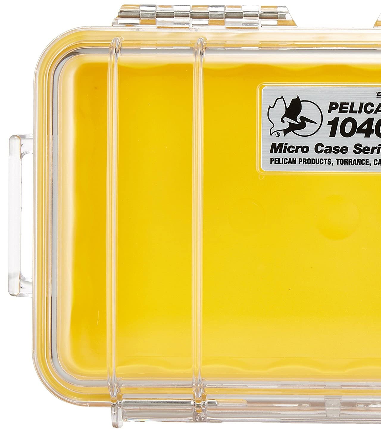 1040-027-100 1040 Micro Case (Yellow/Clear)