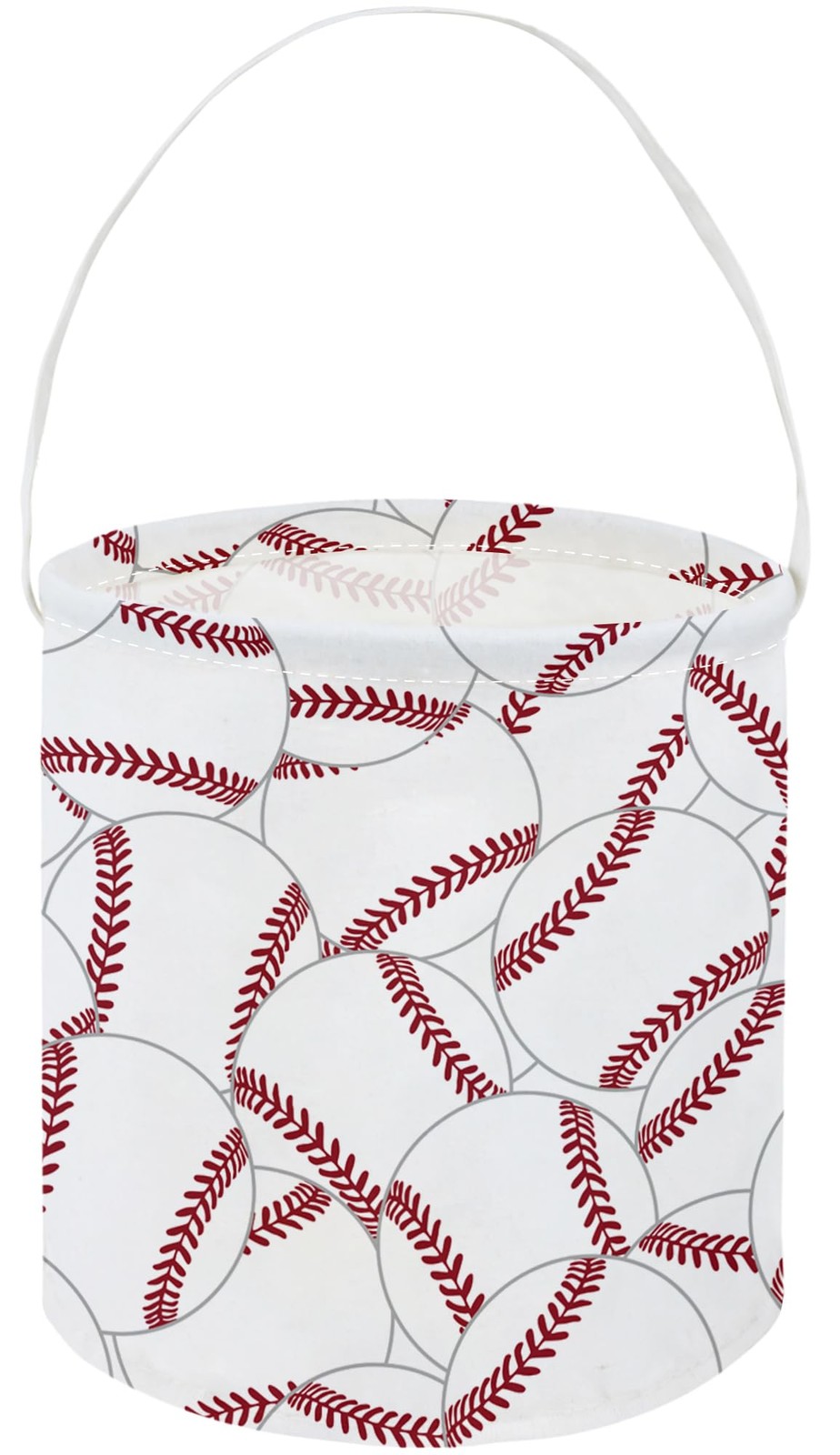 Sanjiaofen Baseball Bucket,Kids Bucket, Small Gift Bucket with Handles for Ki...