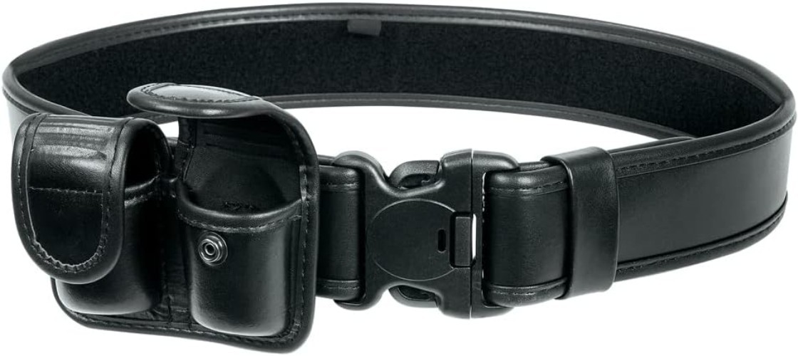 Black Nylon Speed Loader Pouch for .38/.357 - Secure and Lightweight