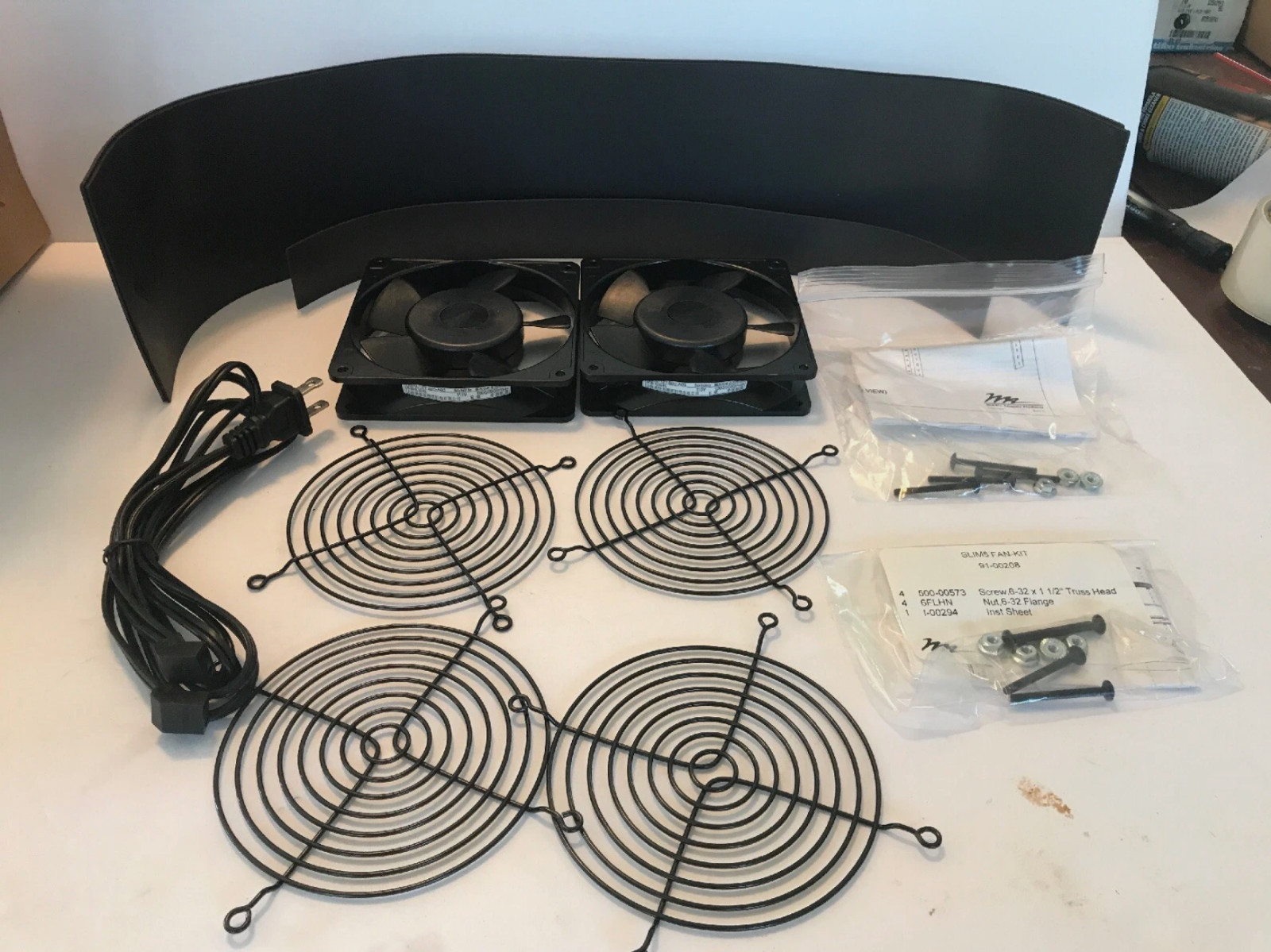 Middle Atlantic 5-FAN-K Slim 5 Top Fan Kit New 2 Fans