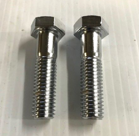 Handlebar Riser Bolts 12-13 x 3 1/2" Long Course Thread Zinc Hex Head Harley