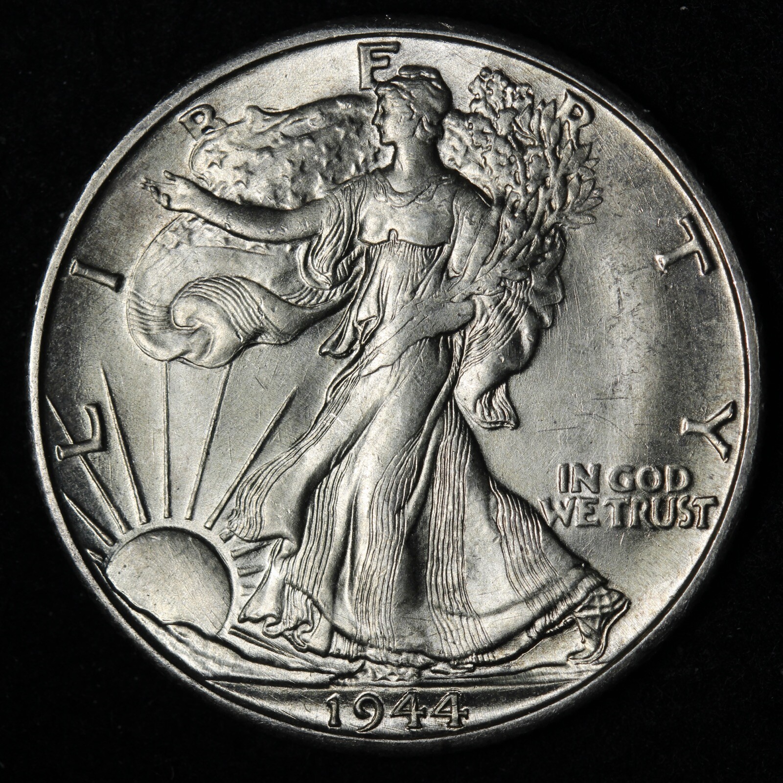 1944-D Walking Liberty Silver Half Dollar GEM BU *UNCIRCULATED* MS E364 KSHM