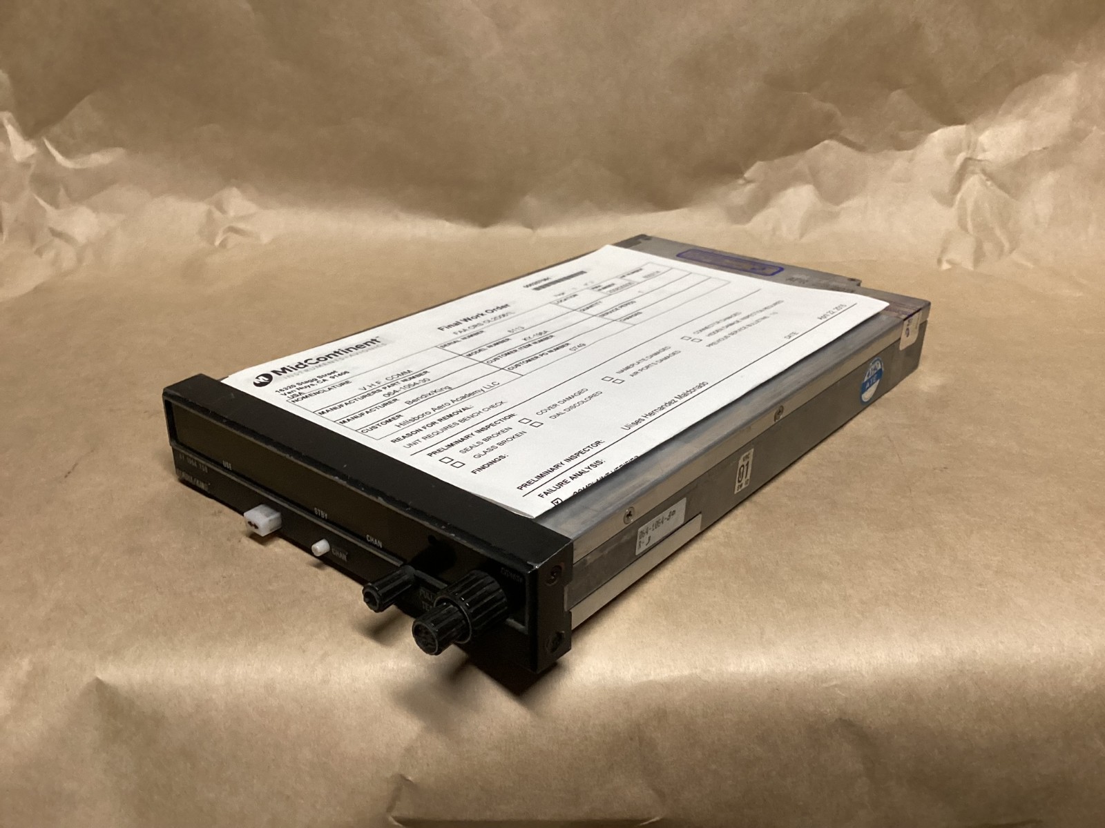 064-1054-30 REPAIR - KY196A VHF Communication Transceiver
