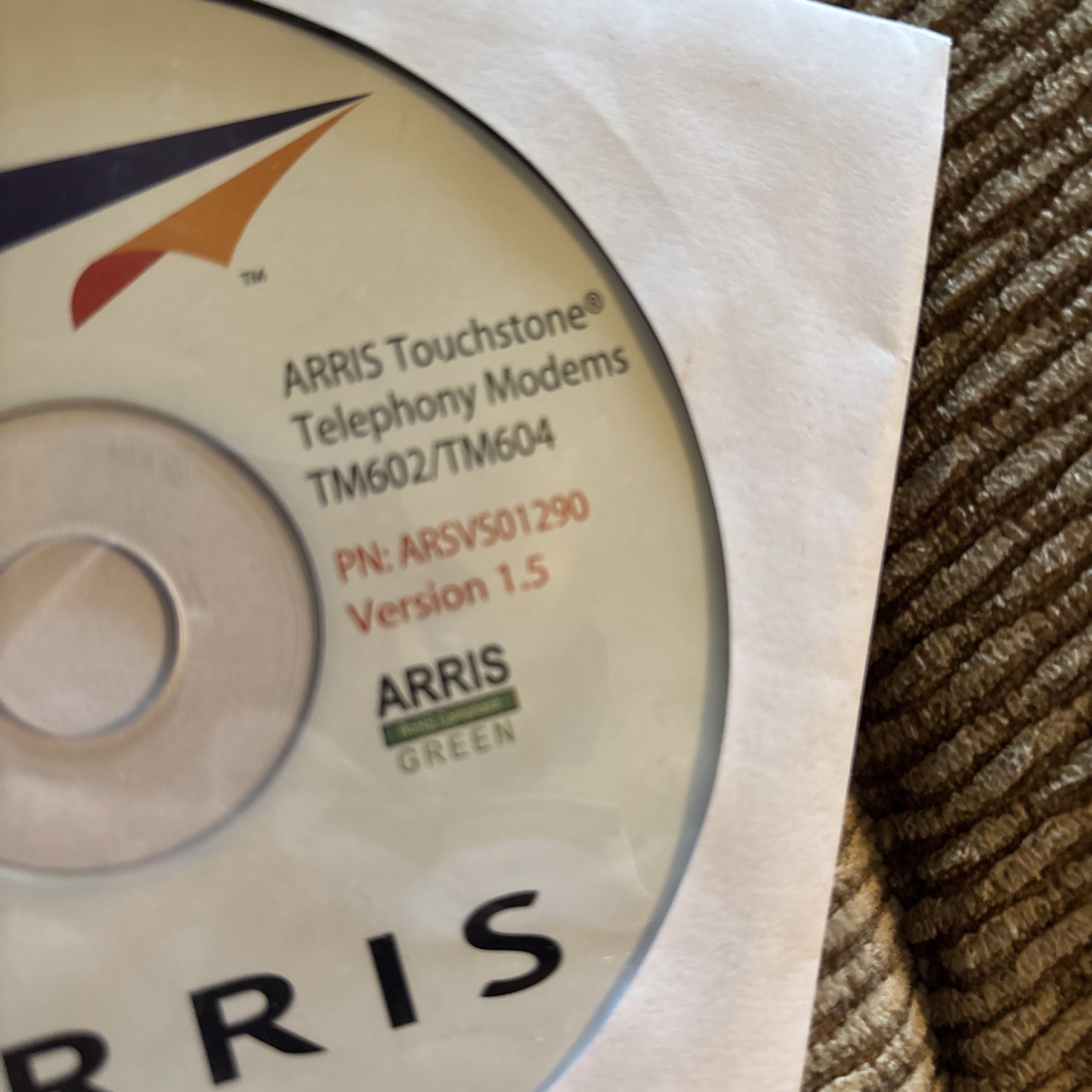 ARRIS cd 1.5 Telephony Modems TM602/TM604