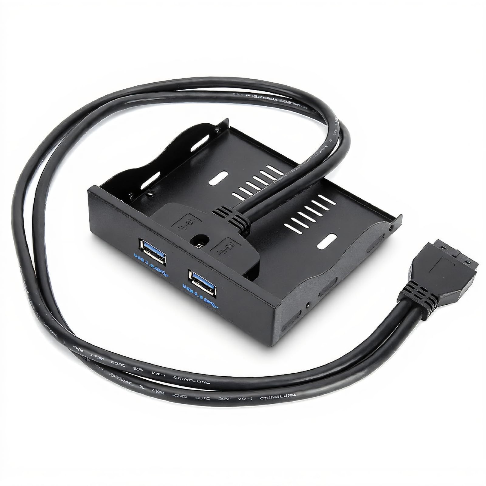 FFD2USB N02 Floppy Front Panel 3.5 Inch Computer Bay 19 Pin To USB 3.0