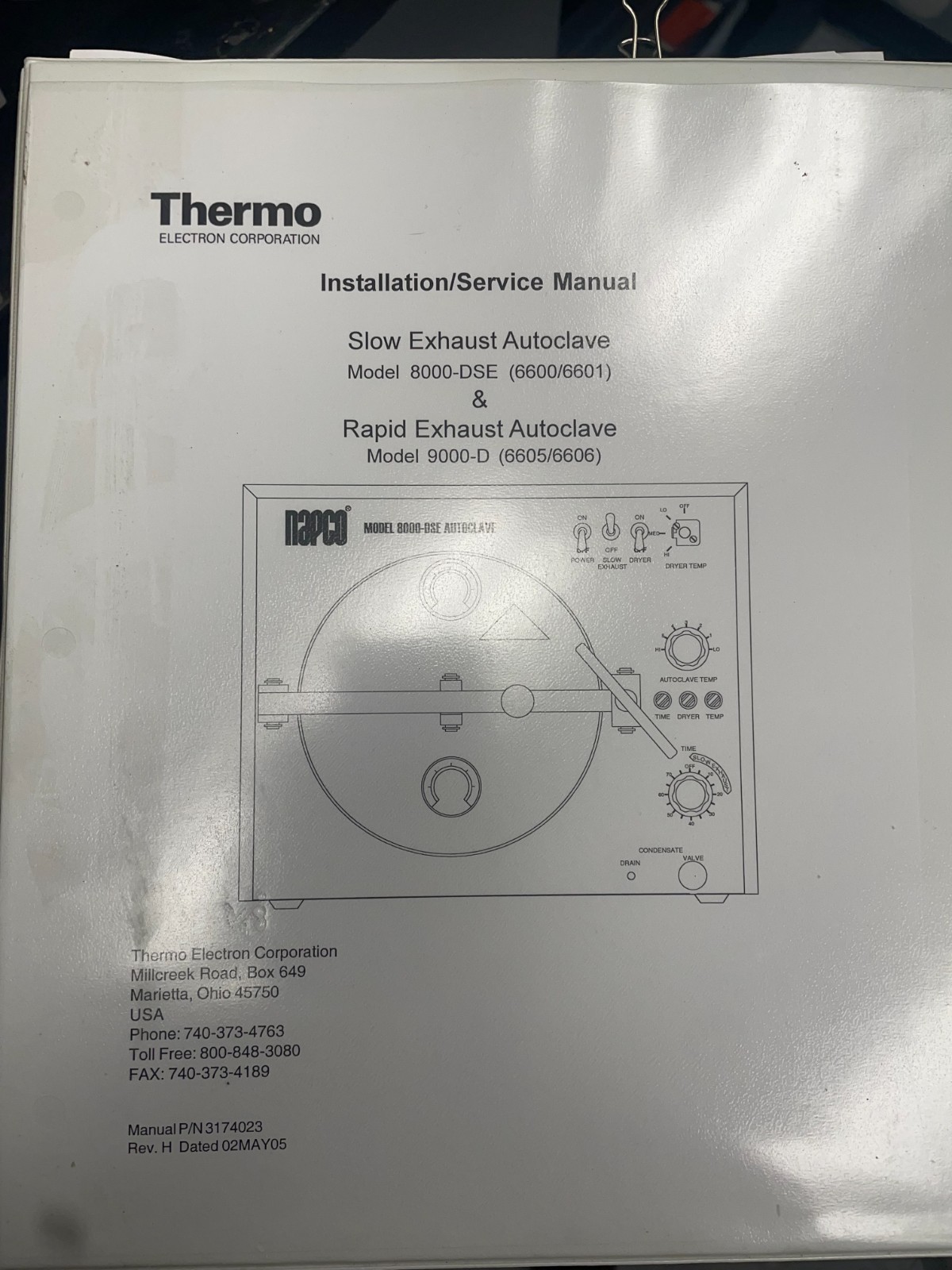 Napco 9000-D Autoclave Sterilizer