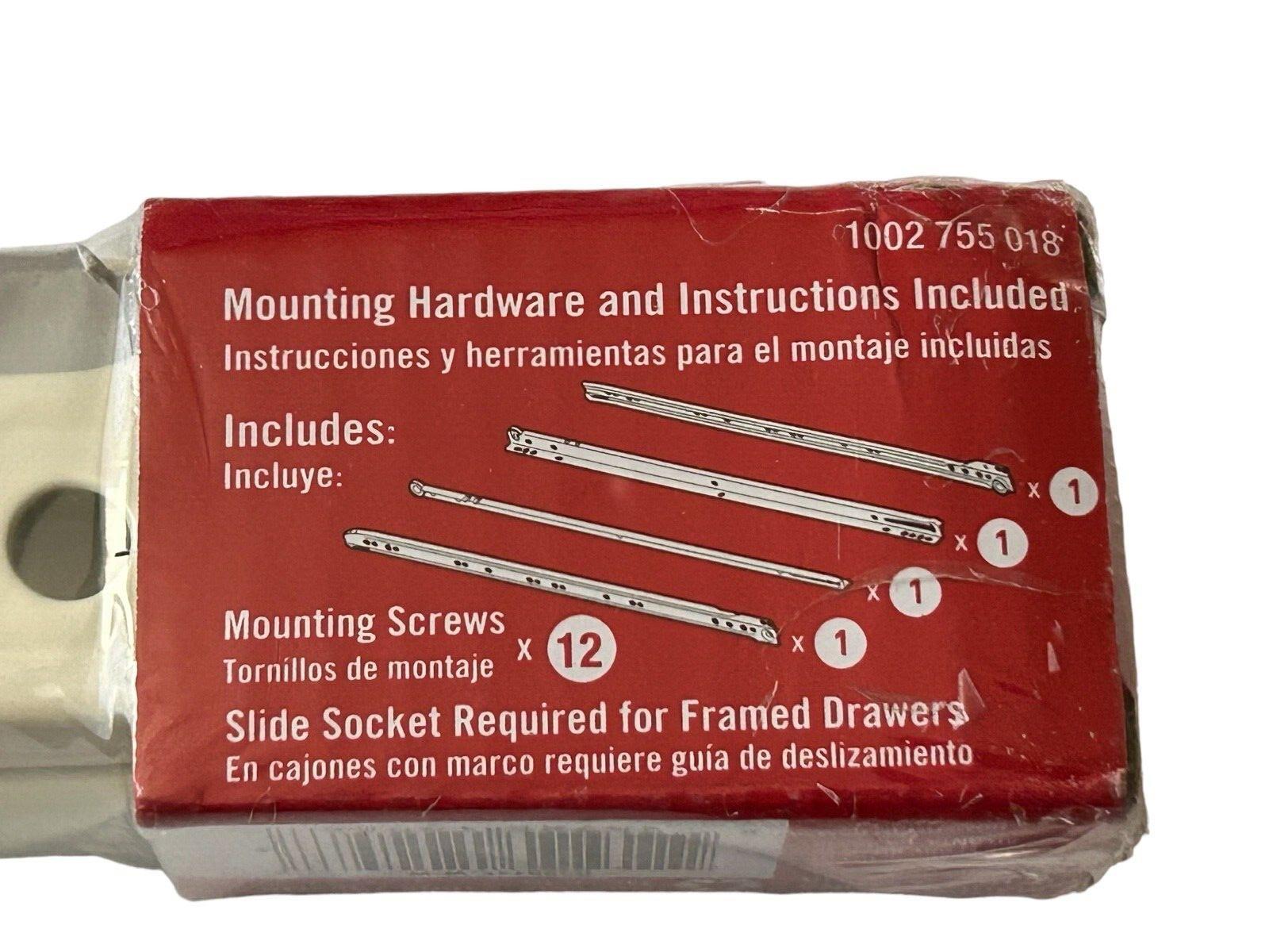 EVERBILT 14” Bottom Mount Slide Set 1002 755 018 - New
