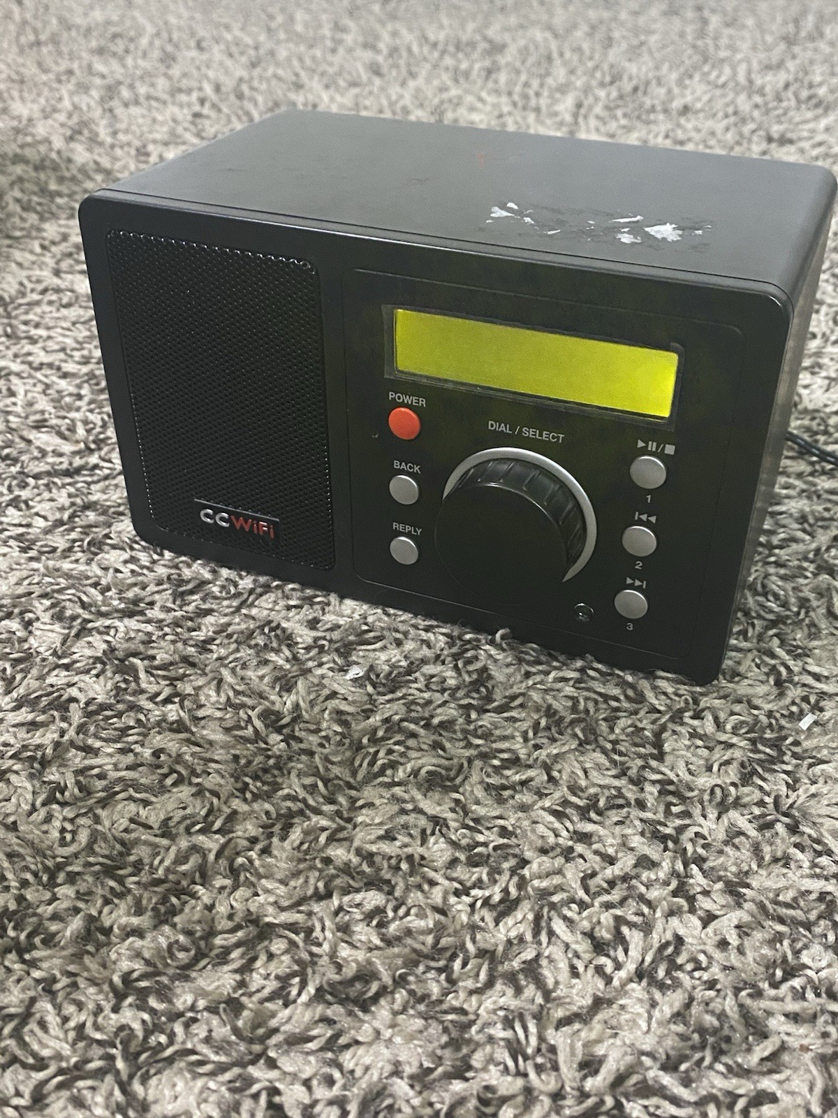 C.Crane CC Wifi Internet Radio - POWERS ON Selling As Is No Cord