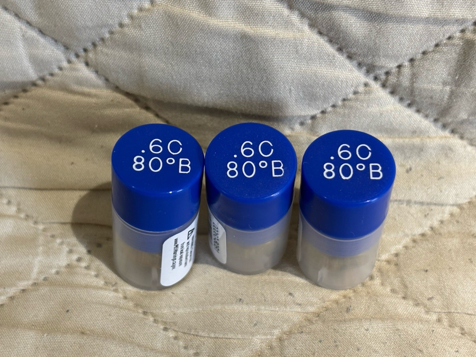 LOT OF THREE (3) NEW  .60-80 B SOLID DELAVAN OIL BURNER NOZZLES SHIPS FREE