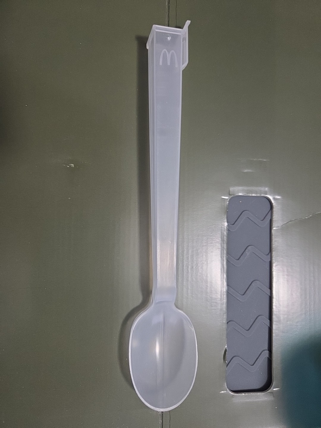 (1) Original Retired McFlurry Spoon - Ice Cream Milkshake  Dessert Mixing New