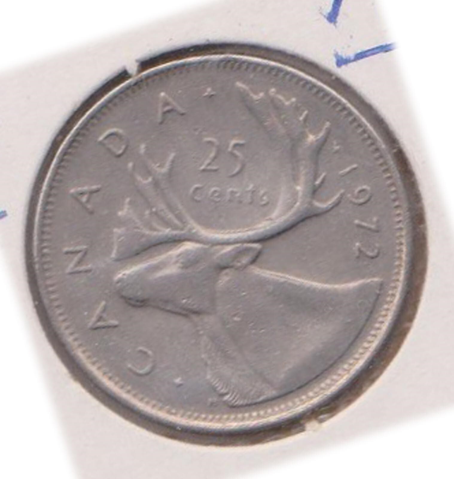 (H205-131) 1972 Canada 25c coin (EF)