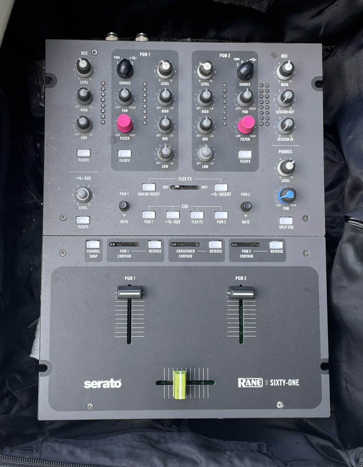 Rane Sixty One 61 DJ Mixer (works W Serato 2.5.5 Or Standalone Mixer)