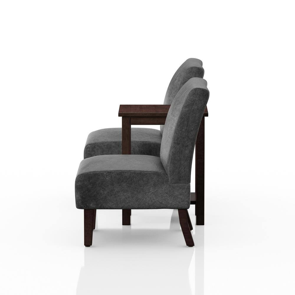 Lisette 3-Piece Gray Table Set