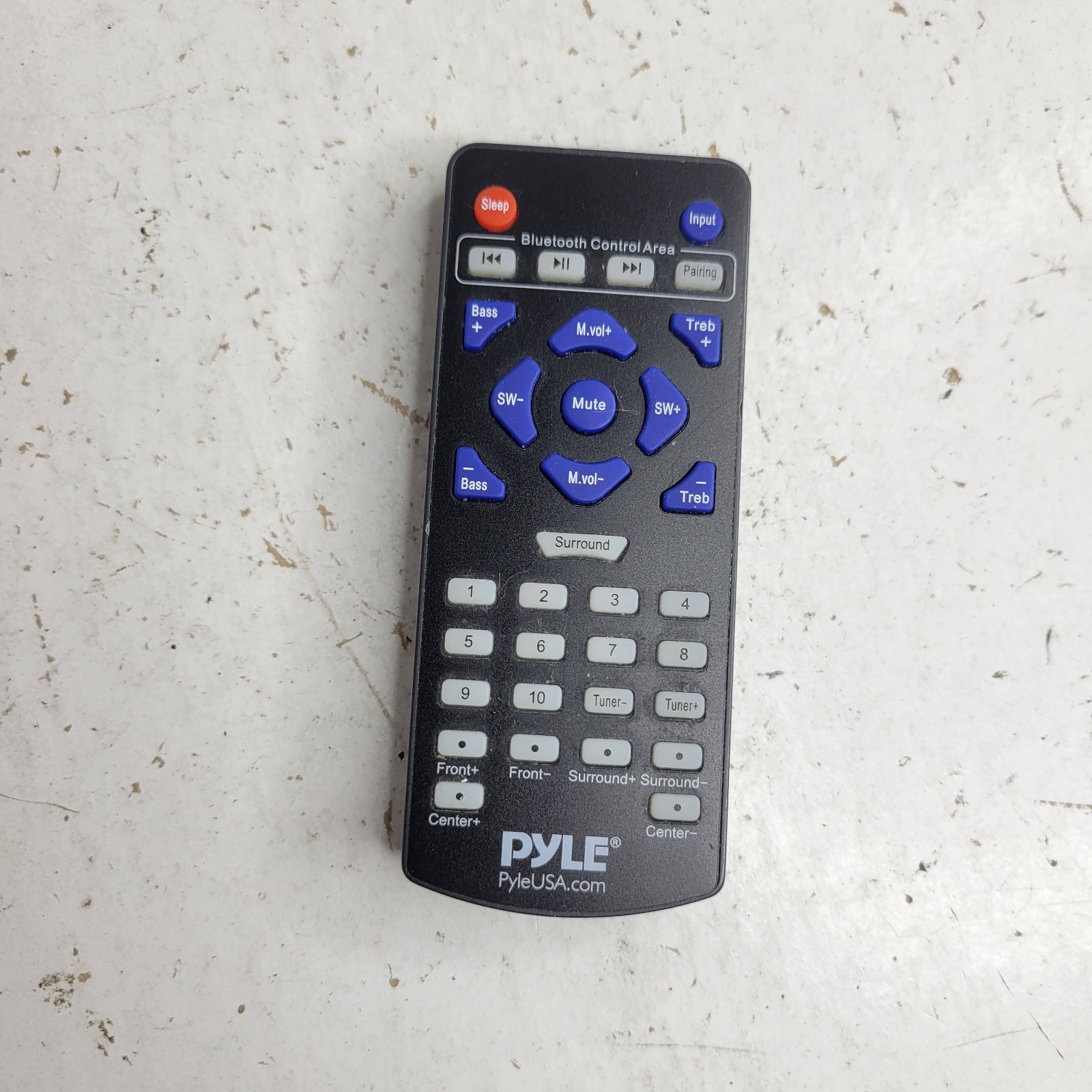 Pyle 100W 5 Channel Audio Amplifier - PFA540BT Bundle Remote Power Adapter