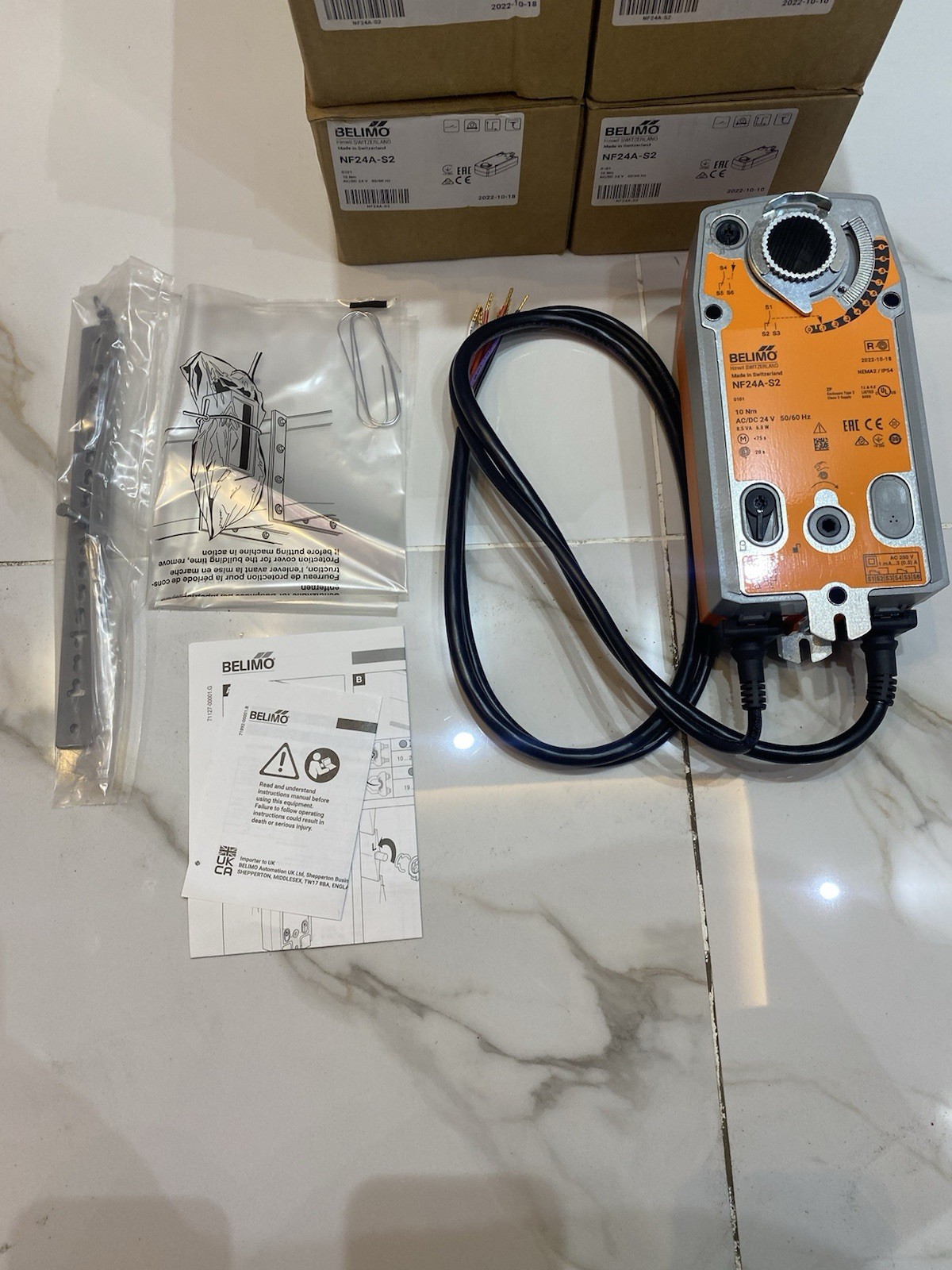 Belimo NF24A-S2 Rotary actuator fail-safe