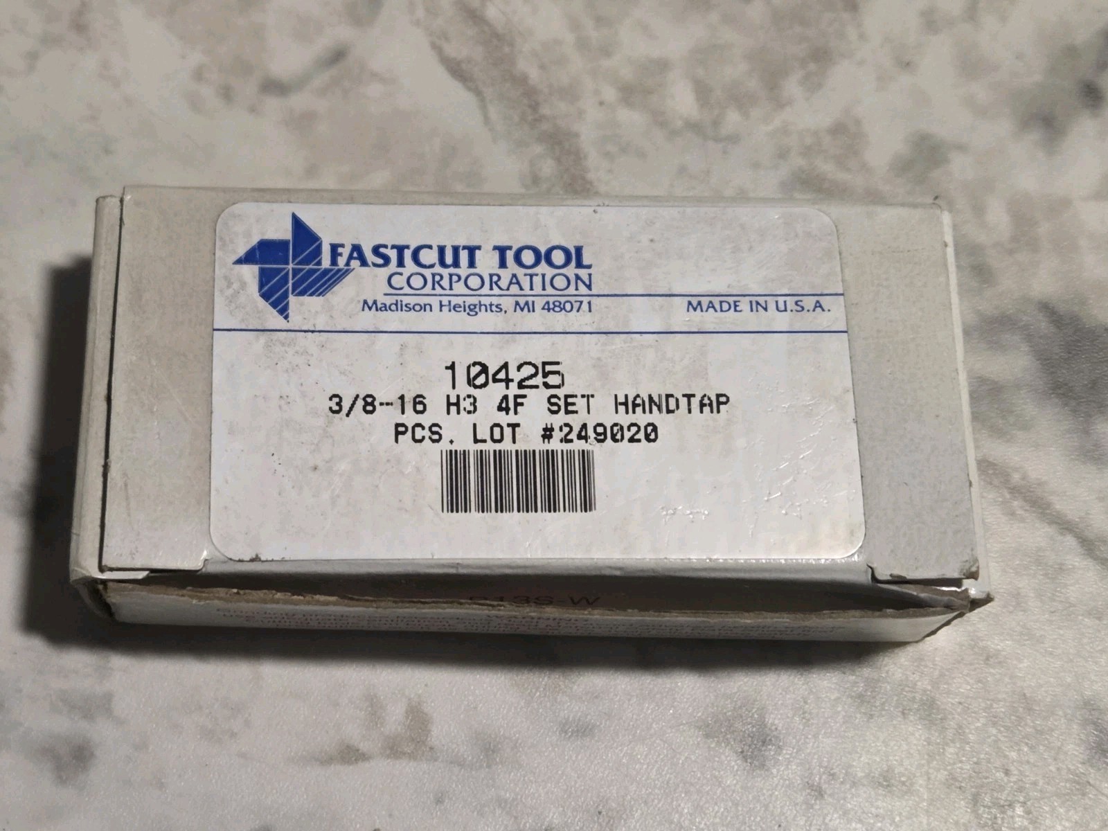 Fastcut Tool 3/8-16 H3 4F Set Handtap Set Of 3