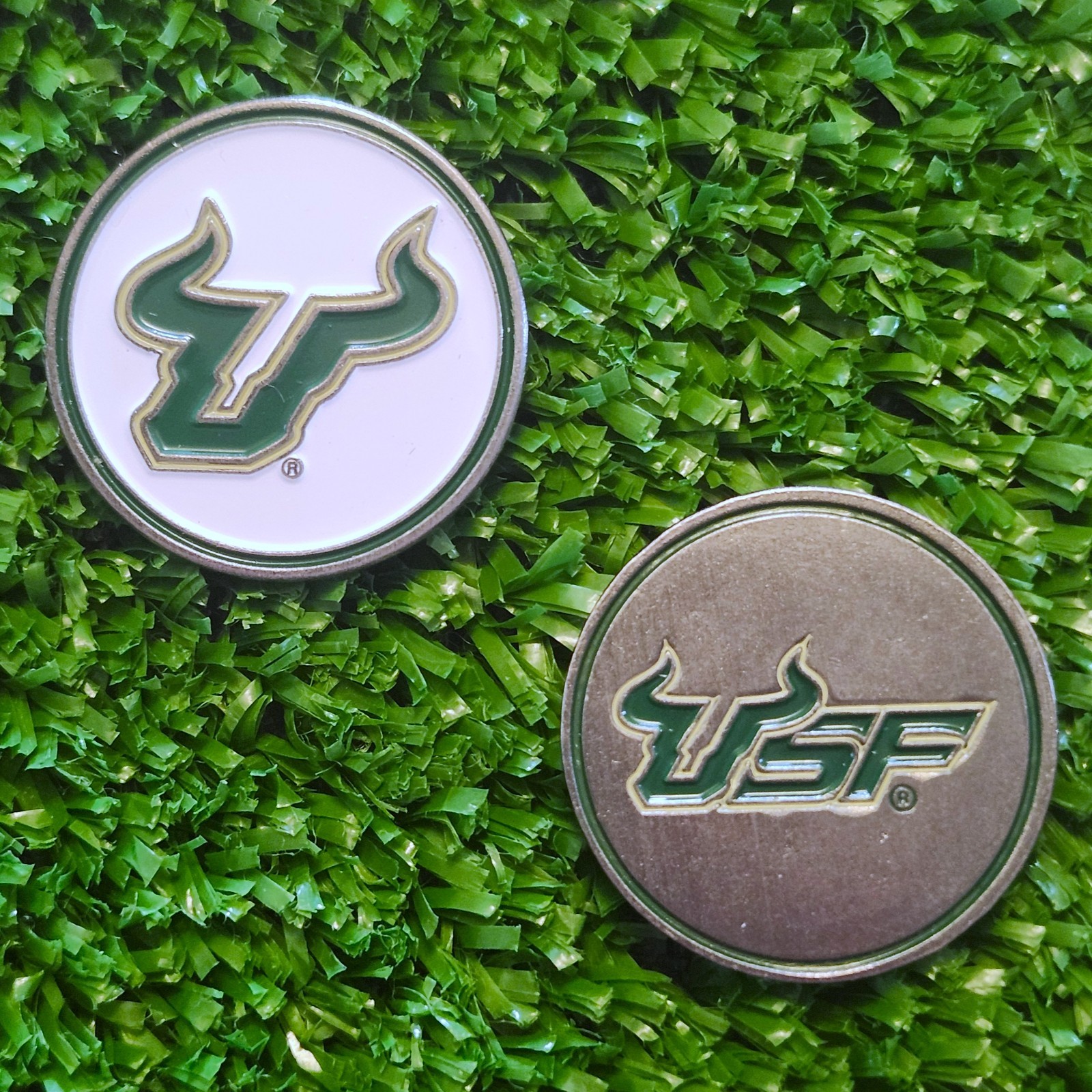 University of South Florida USF Bulls Golf Ball Marker New