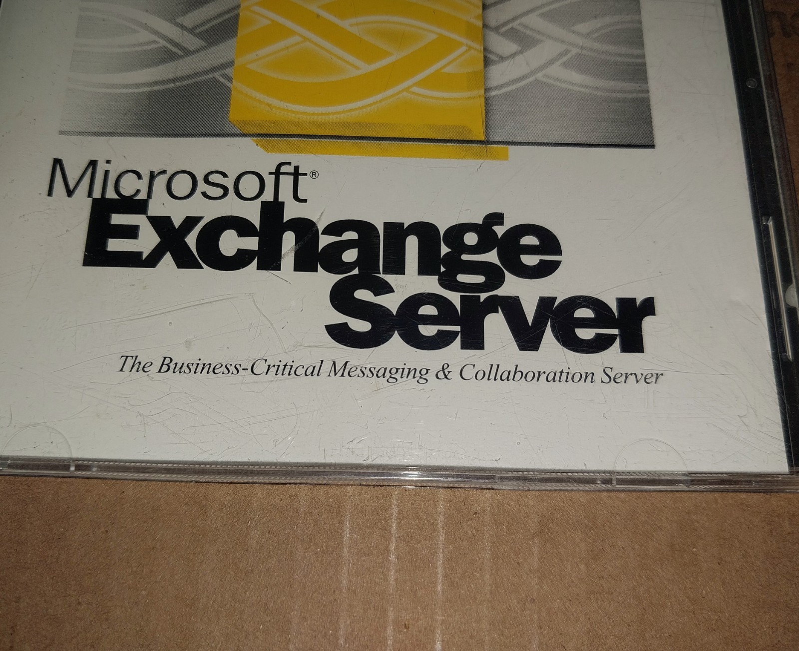VINTAGE MS MICROSOFT EXCHANGE SERVER VERSION 5.5 w/ PRODUCT KEY for COMPUTER PC