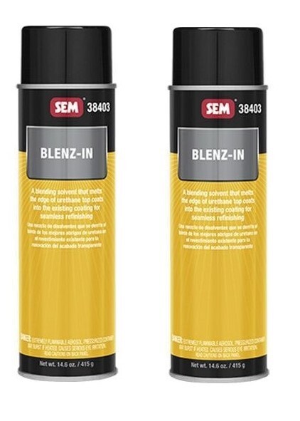 SEM Blenz-In 38403 Blending Solvent, 16 oz Aerosol Can, Aerosol (2 Pack)