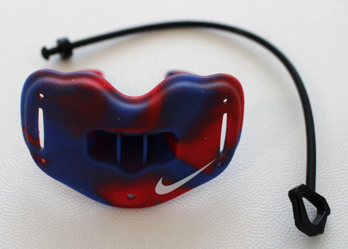 Nike Alpha Lip Protector Mouthguard Adult University Red/Game Royal/White