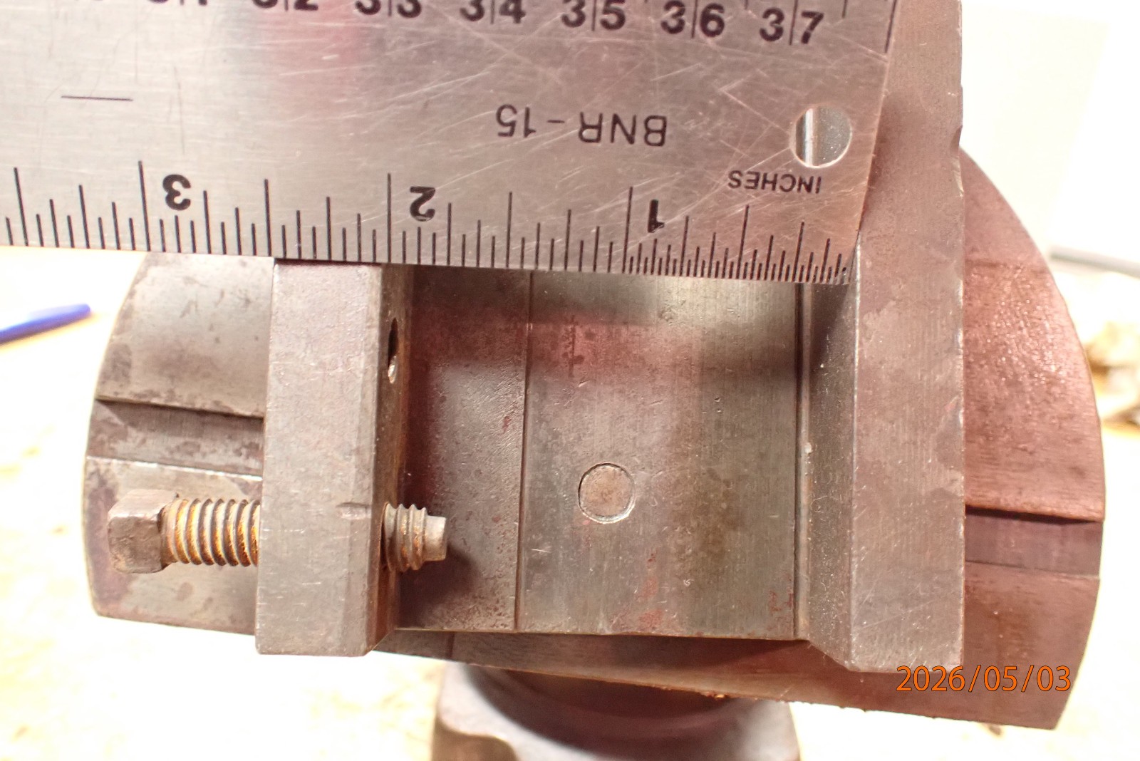 OLDER ADJUSTABLE ANGLE GRINDING GRINDER FIXTURE MACHINIST TOOLING