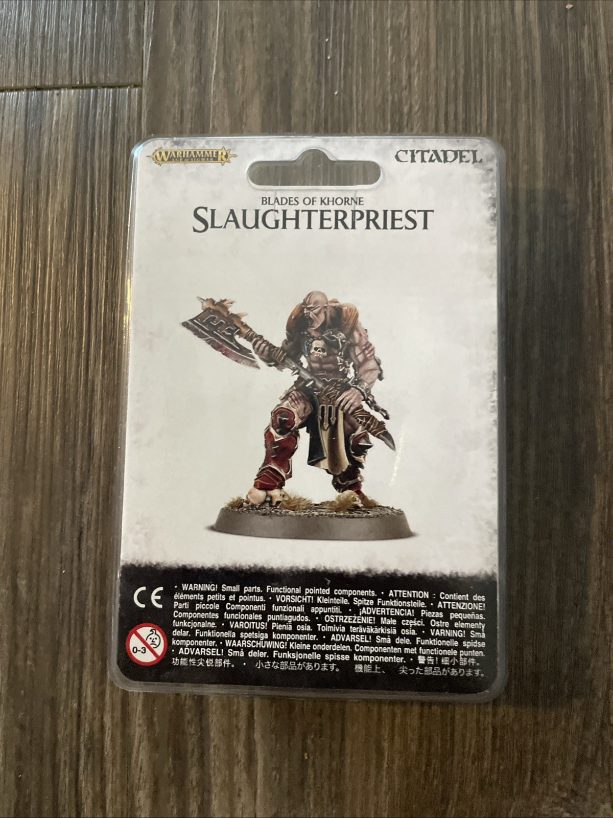 Games Workshop Blades Of Khorne Age Of Sigmar Khorne Slaughterpriest Warhammer