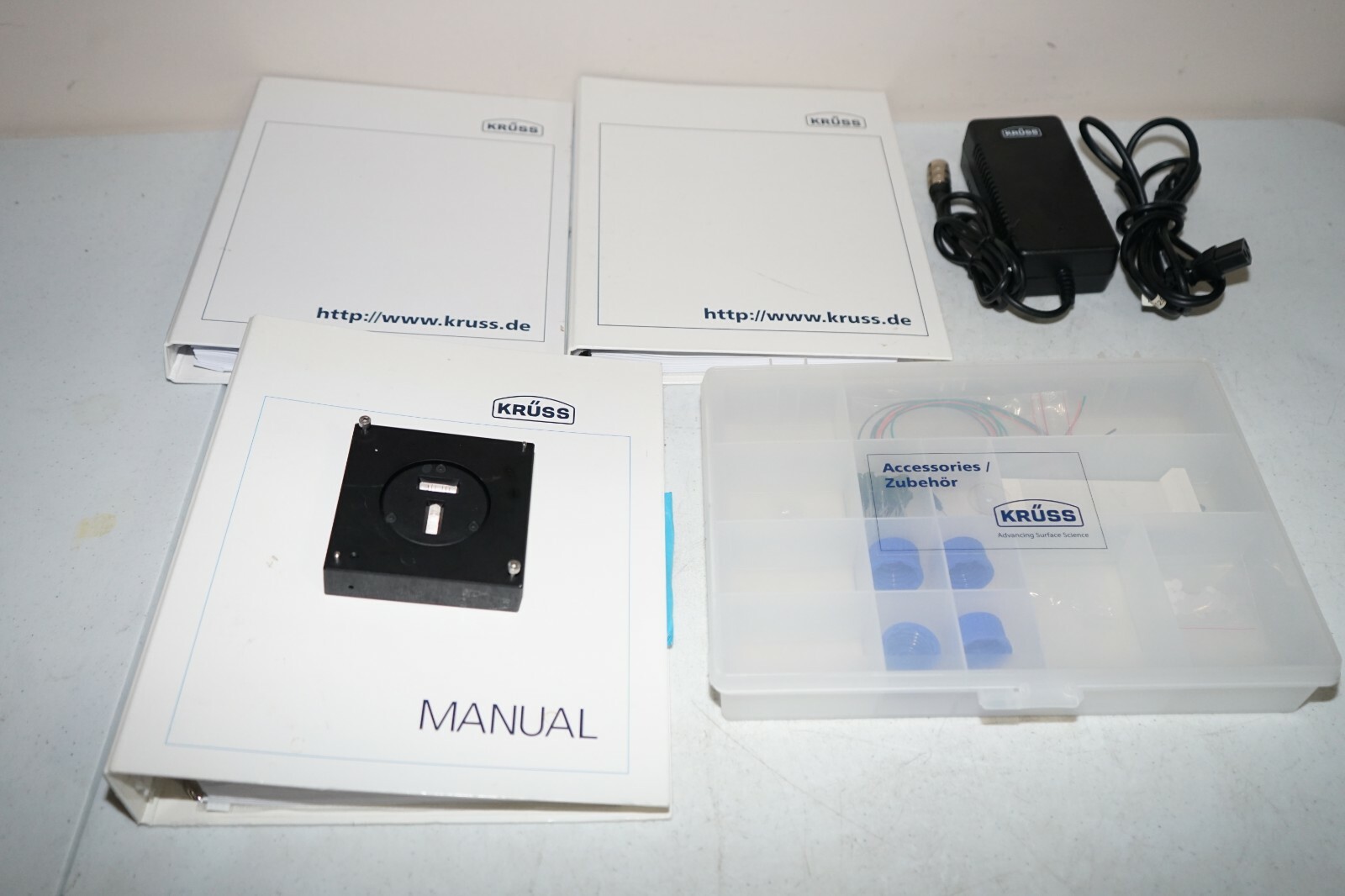 ^ Kruss DSA 100 Drop Shape Analyzer