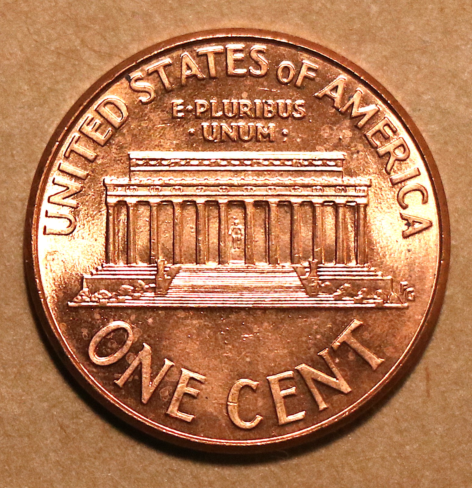 2007 D Lincoln Memorial cents BU