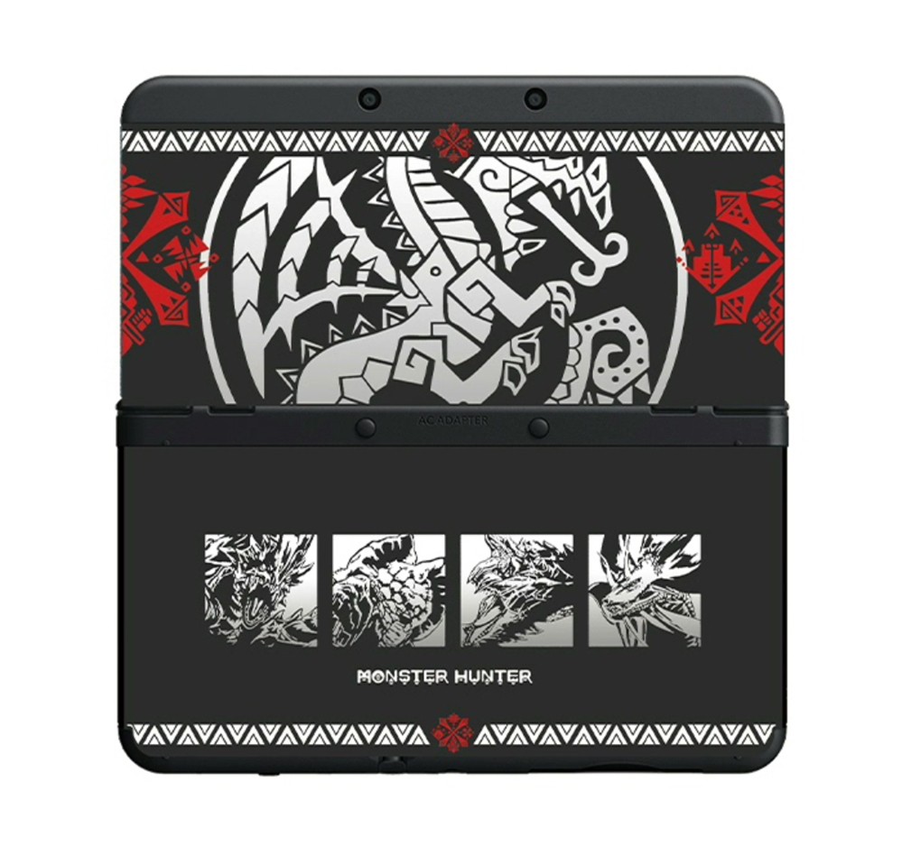 Monster Hunter - Themed Replacement Shell for Nintendo New 3DS Cover Rare!Hot！