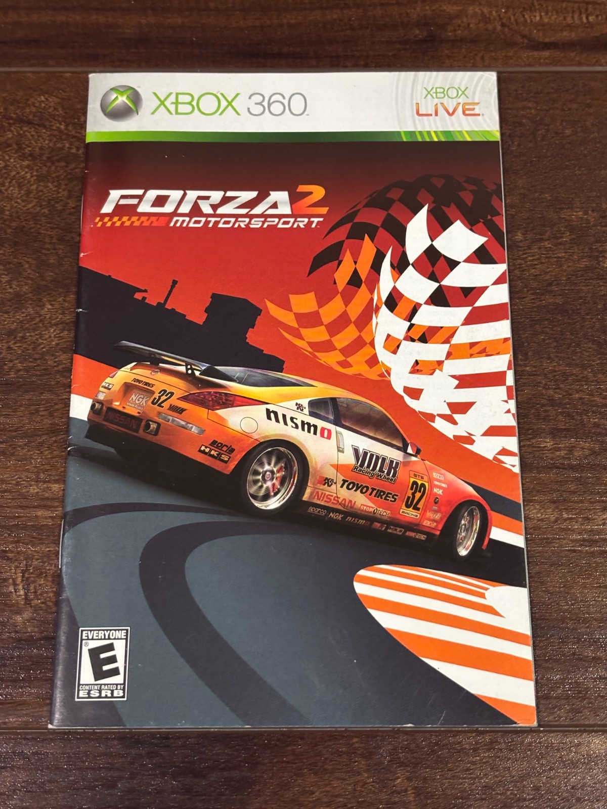 Forza 2 Motorsport XBOX 360 Instruction Manual Only