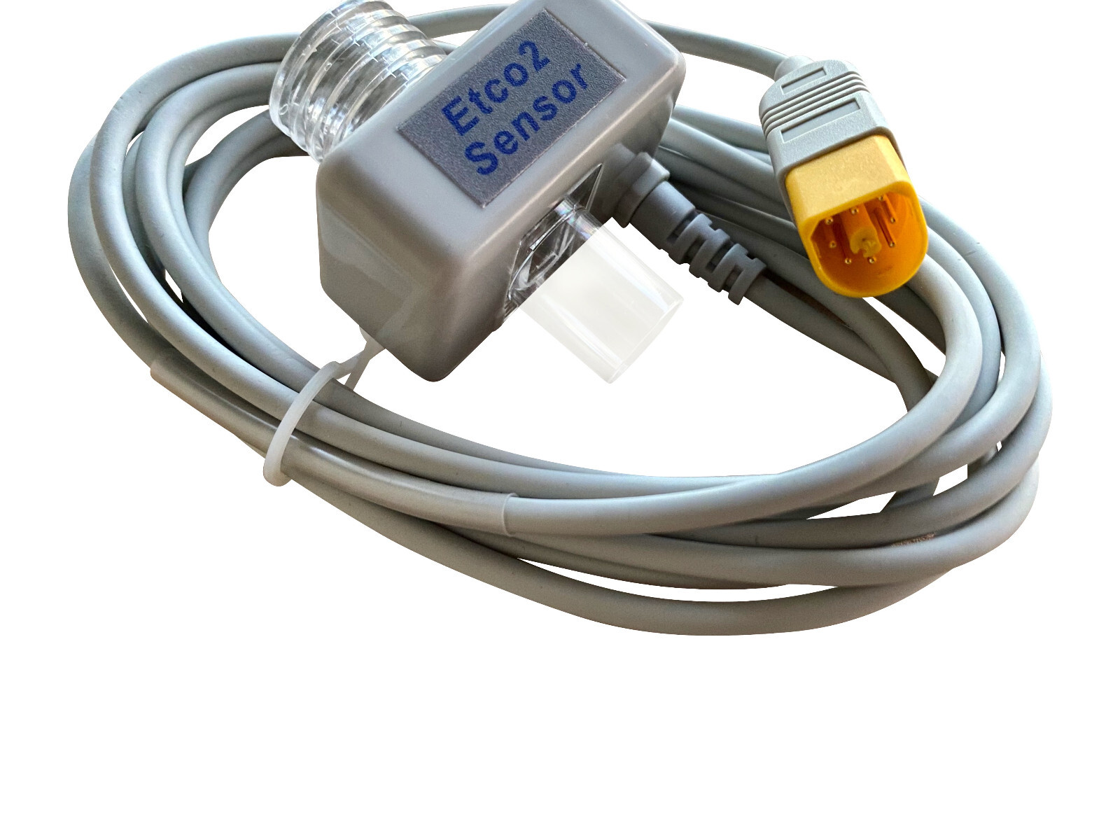 Philips Compatible End Tidal CO2 EtCO2 Sensor Mainstream Capnography Kit, 8 Pins
