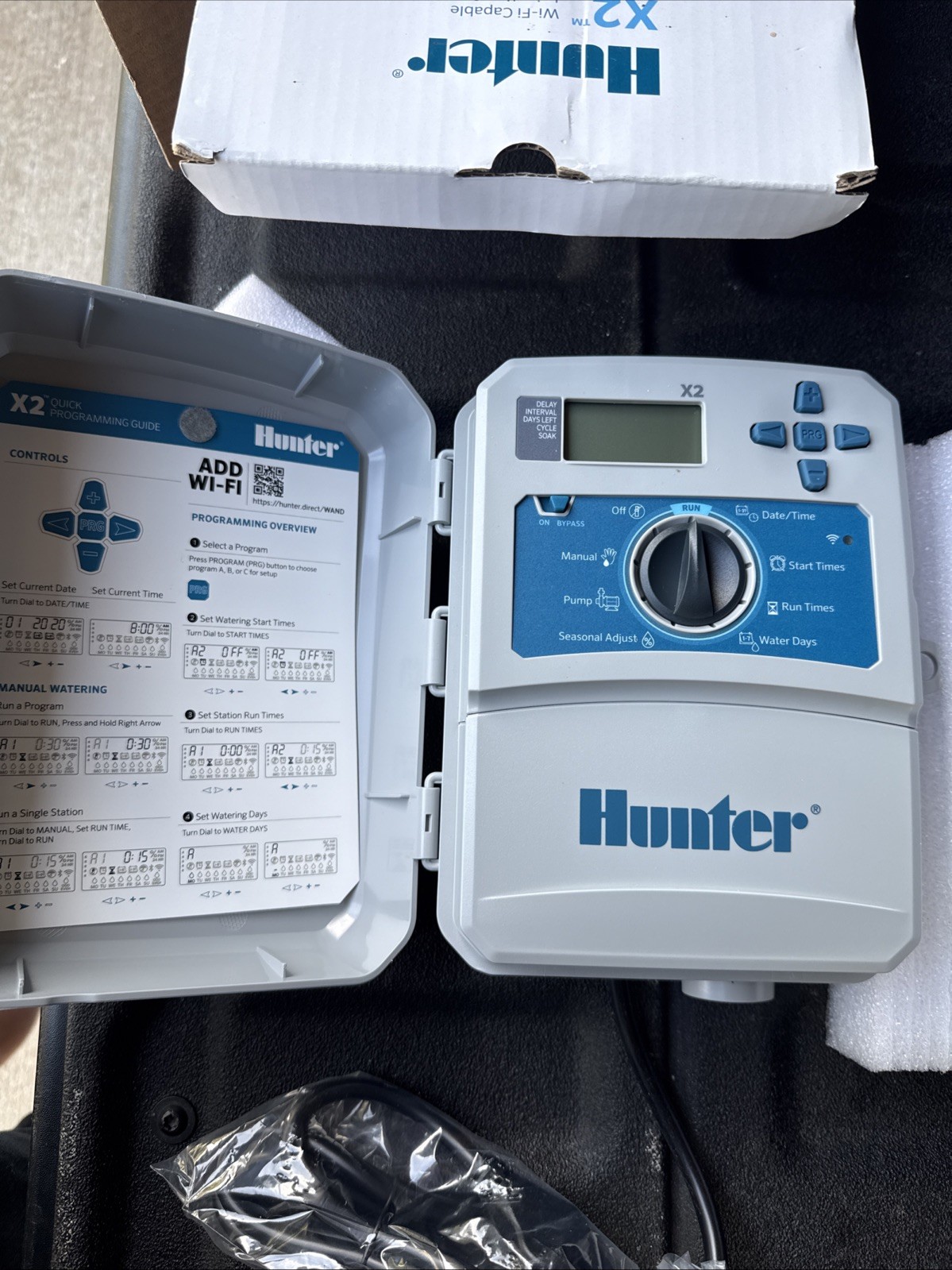 Hunter X2-600 Outdoor Irrigation Controller 6 Zone WiFi Capable (OB)