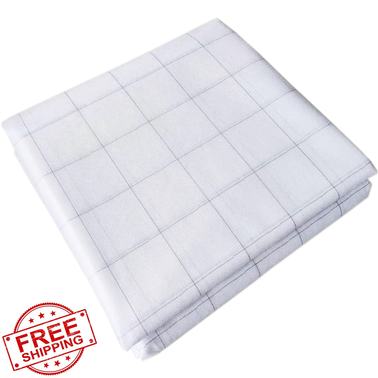 Yamamine Gridded Fusible Interfacing 59"x4.37yds Iron On Sewing Quilting