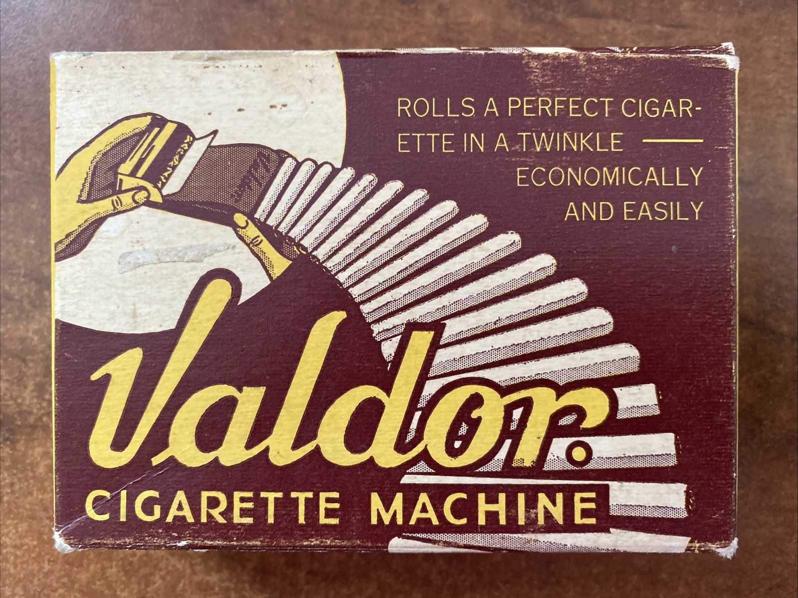 Vintage Valdor Cigarette Rolling Machine