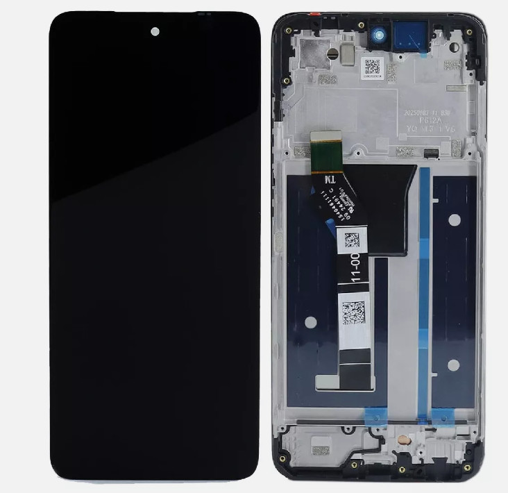 US For Motorola Moto G 5G 2025 XT2513-1 LCD Display Touch Screen Digitizer Frame