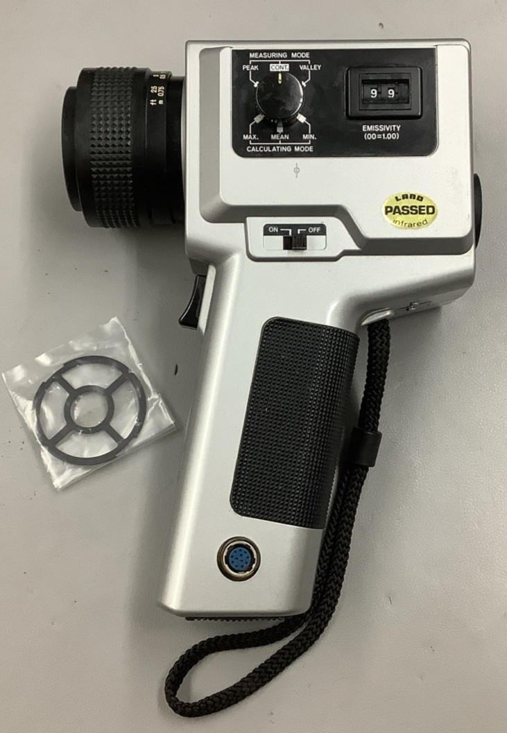 Minolta/Land Cyclops 33 InfraRed Radiation Thermometer w/ Case (D1)
